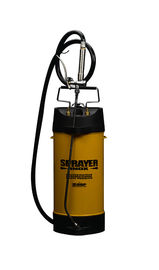 Máy phun áp lực kim loại màu vàng 5L với vòi phun điều chỉnh và van khí